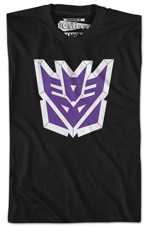 Decepticons Classic Logo Transformers T Shirt