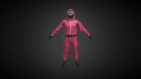 Squid Game Pink Soldier Download Free 3d Model By Protyanik25 [41a8142] Sketchfab