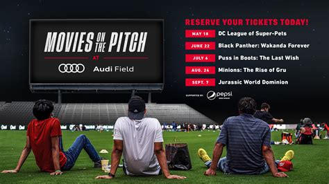 Audi Field To Host “Movies on the Pitch” In Conjunction With The Capitol Riverfront BID ...