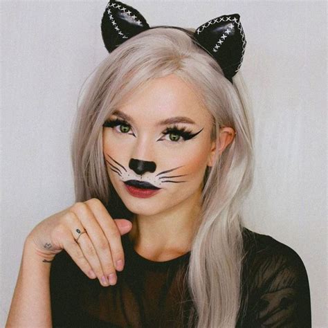 Déguisement et maquillage de chat pour Halloween Halloween