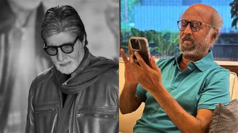 Amitabh Bachchan Turns 80 Superstar Rajinikanth Calls The Goodbye Star