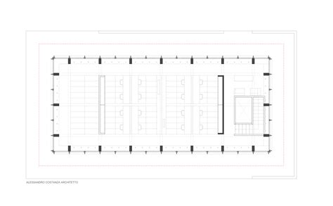 Pianta Con Arredo Studio Per Ufficio Ac Architetto