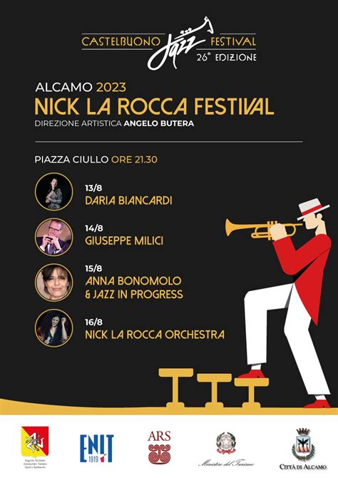 Alcamo Nick La Rocca Jazz Festival Quattro Appuntamenti Dal 13 Al 16