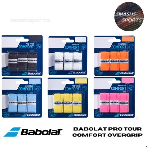 Babolat Pro Tour Comfort Overgrips Tennis Badminton Shopee Singapore