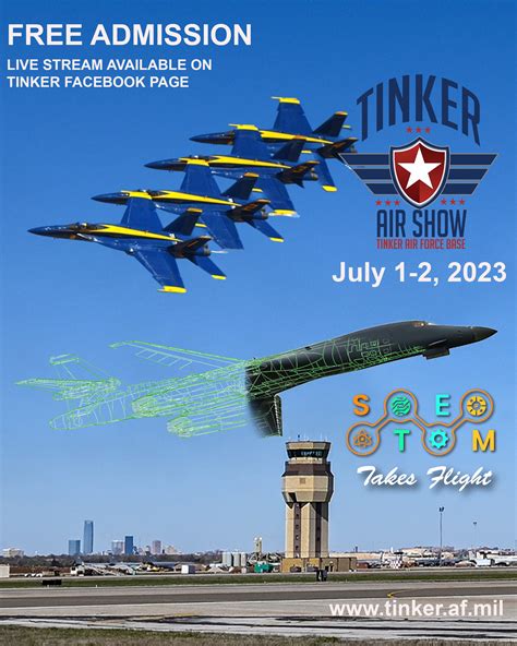 Tinker Air Show Featuring the U.S. Navy Blue Angels July 1-2, 2023 > 507th Air Refueling Wing ...