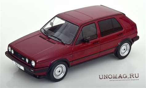 Volkswagen Golf Ii Gti Dark Red Metallic