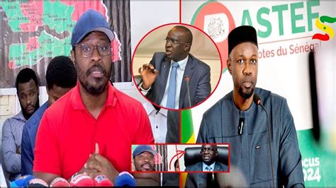 Urgent Candidature de Sonko Acté les B0mbes de Guy Marius Sagna sur