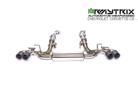 Chevrolet Corvette C8 Stingray Armytrix Valvetronic Exhaust Tuning