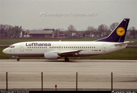 D ABEL Lufthansa Boeing 737 330 Photo By Demo Borstell ID 784844