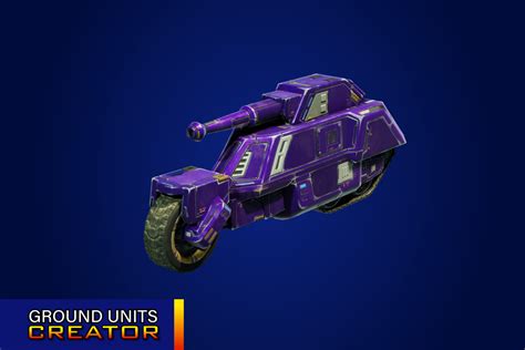 Sci Fi Ground Units And Tanks Creator