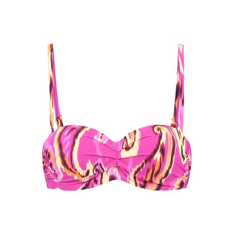Bikini Top ohne Bügel gefüttert Popping Paisley von Cyell Bikini Oberteile Beldona AG