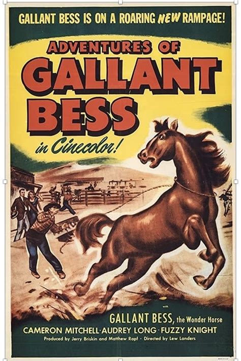 Adventures Of Gallant Bess 1948 Posters — The Movie Database Tmdb