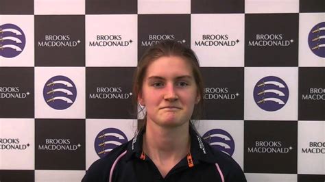 Middlesex Ccc Womens Anna Nicholls Player Profile Video Youtube