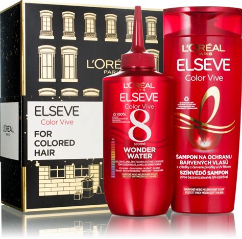 LOréal Paris Elseve Color Vive coffret cadeau pour cheveux colorés et