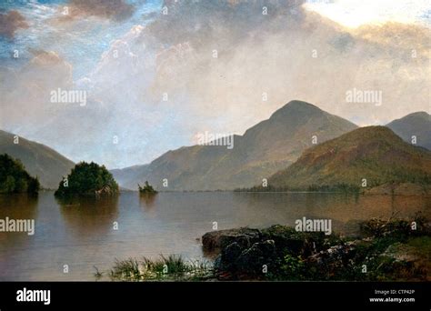 Lake george 1869 john frederick kensett hi-res stock photography and images - Alamy