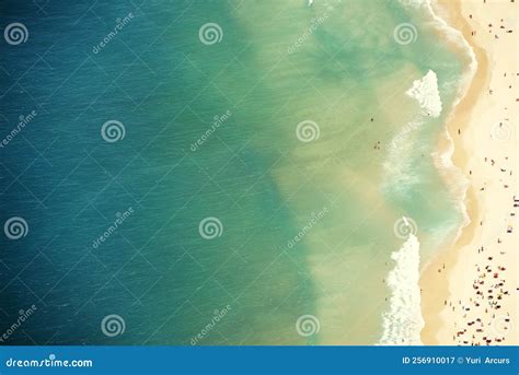 Take a Vacation in Paradise. a Aerial View of the Beaches in Rio De Janeiro, Brazil. Stock Image ...