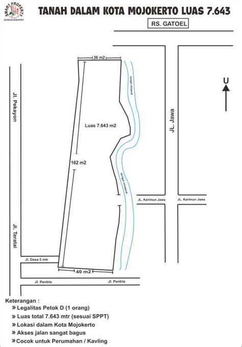 Jual Cepat Tanah Luas Cocok Untuk Perumahan