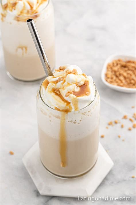 Starbucks Ribbon Crunch Frappuccino Recipe - Eating on a Dime