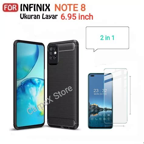 Jual Paket In Casing Softcase Infinix Note Ipaky Carbon Fiber