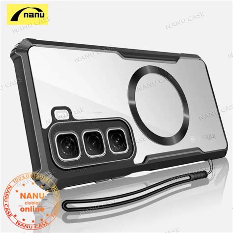Case Infinix Hot G Pro Plus Magsafe Beatle Magnetic Wireless Bumper Transparan Clear
