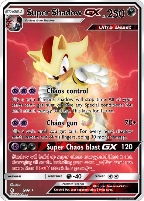 Super Shadow Gx Card By Skymemes On Deviantart