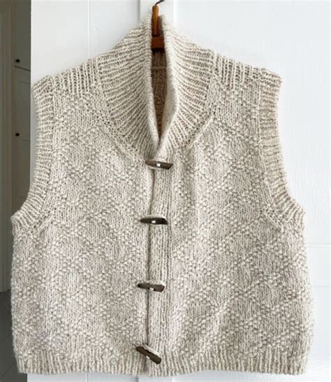 Texture Vest Pattern By Helga Isager Vest Pattern Knit Vest Pattern