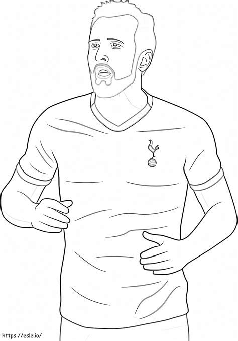 Harry Kane 7 Ausmalbilder