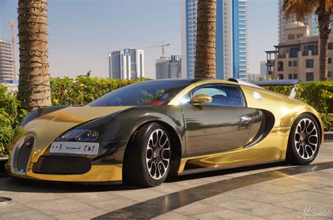 Bugatti Veyron Gold Wallpaper