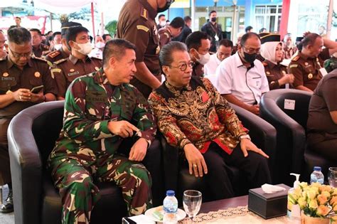 Danlantamal Iv Menghadiri Peresmian Balai Rehabilitasi Napza Adhyaksa