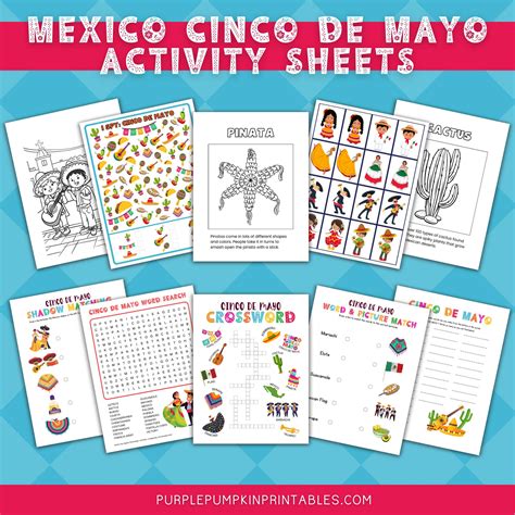 Ultimate Printable Mexico And Cinco De Mayo Activity Pack