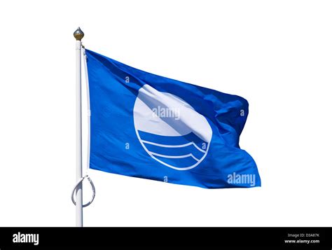 blue flag beach high resolution stock photography  images alamy