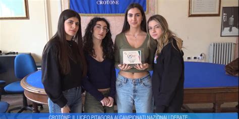 Il liceo Pitagora di Crotone rappresenterà la Calabria ai campionati