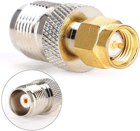 Adaptateur TNC Femelle à mâle SMA 2 PCS TNC au connecteur SMA Amazon