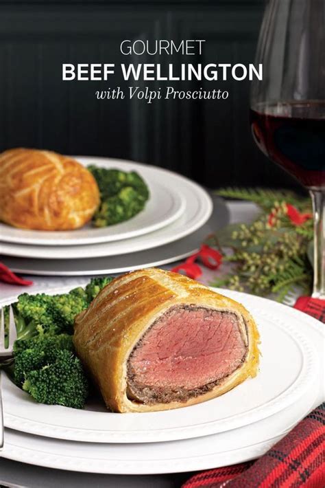 Beef Wellington with Volpi Prosciutto | Gourmet beef, Beef wellington, Beef