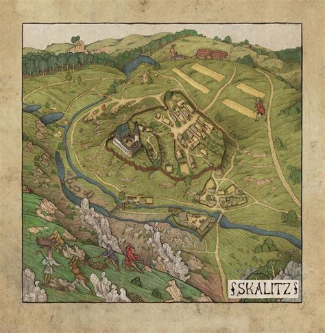 Kingdom Come: Deliverance Skalitz Town Map | Kingdom come, Kingdom come ...