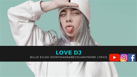 Billie Eilish Idontwannabeyouanymore Lyrics Espa Ol Ingles Youtube