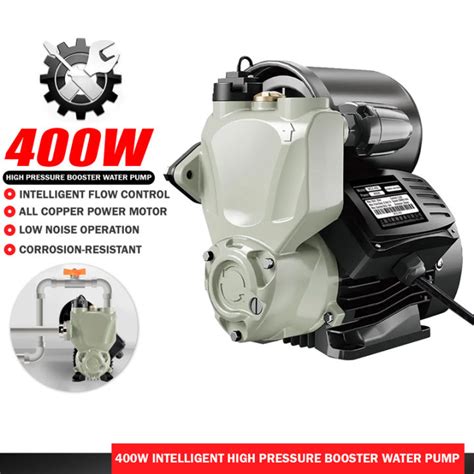 Automatic Booster Pump 400w Intelligent Automatic Pump Hot And Cold Water Smart Self Priming