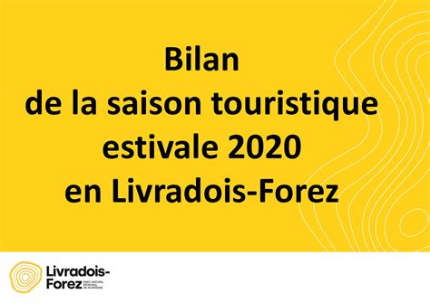 Calaméo Bilan De La Saison Touristique 2020