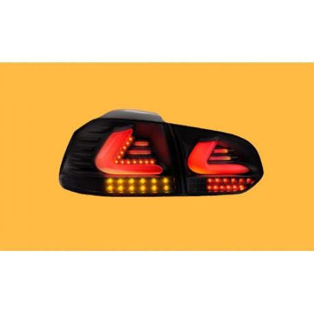 Led R Ckleuchten Schwarz Smoke Vw Golf Gti R E Pr Fzeichen Tuning