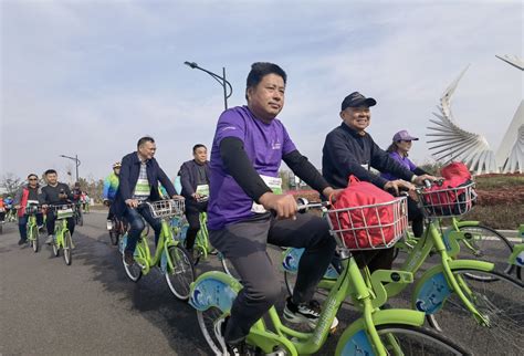 第七届江苏·盐城自行车联赛开赛近500名骑行爱好者中华海棠园里竞技 盐城新闻网