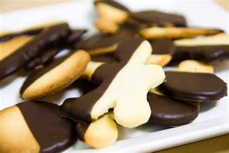 Como Fazer Biscoitos De Manteiga Com Cobertura De Chocolate Receitas E Dicas Do Chef