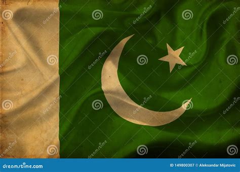 Pakistan waving flag stock image. Image of paper, border - 149800307