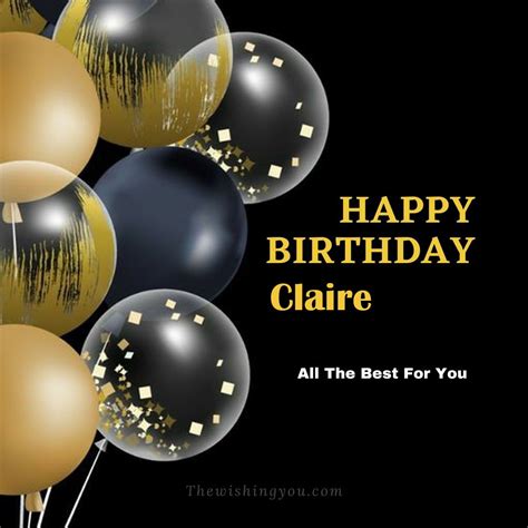 100 Hd Happy Birthday Claire Cake Images And Shayari