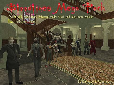 Bloodlines Mega Pack Addon Vampire The Masquerade Redemption Moddb