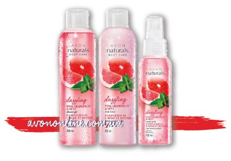 Новинки Avon Naturals засоби «Стиглий рожевий грейпфрут і м'ята ...