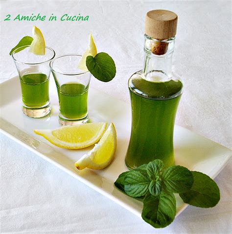 Liquore Alla Menta Glaciale 2 Amiche In Cucina