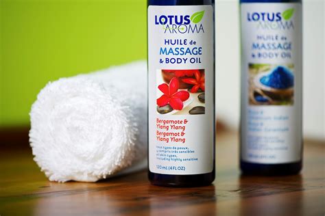 Lotus Aroma Body And Massage Oils Kelledstyle