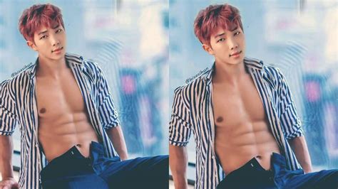 Bts Shirtless Edits Of Rm V Suga Jimin J Hope And Jin That Will