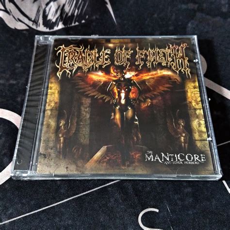 Cradle Of Filth The Manticore And Other Horrors Cd Metal Army