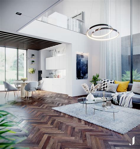 Modern Interior Cinema 4D Corona Renderer